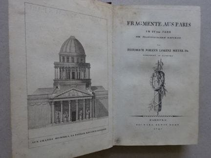 Meyer, FJL Fragments de Paris durant la quatrième 