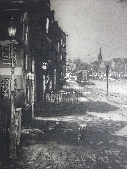 Anderson, Friedel (Oberhausen 1954). Stadt mit Kir