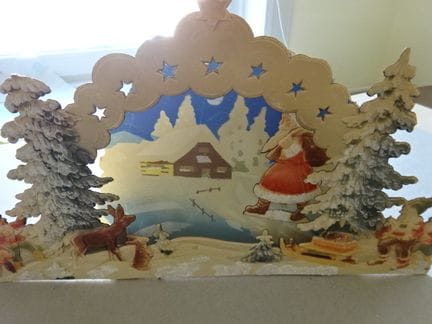 Weihnachten.- Sammlung von 4 Aufstellkrippen u. -B