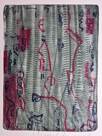 Griffelkunst.- Konvolut von über 220 teils farbige