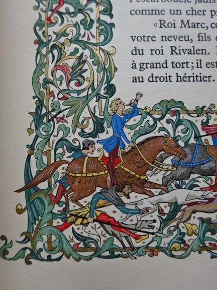 Bedier, Joseph. Le roman de Tristan et Iseut. Reno