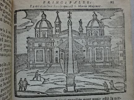 Anonyme. Les merveilles de la ville de Rome, Où es