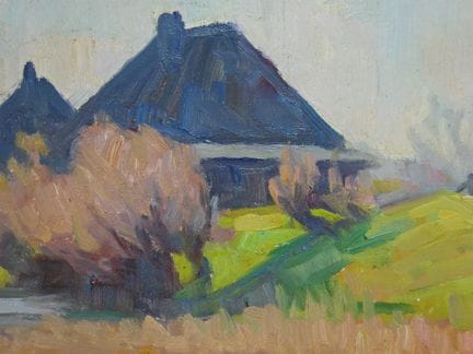 Johannsen, Albert (Husum 1890 - 1975). Bauernhäuse