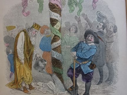 Grandville, J.-J. Cent proverbes. Texte par Trois 