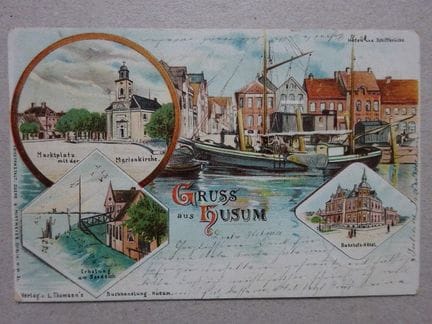 Nordfriesland.- Konvolut von über 750 (davon ca. 1
