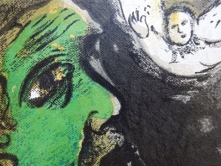 Chagall, Marc (Witebsk 1887 - 1985 Vence). Hiob in