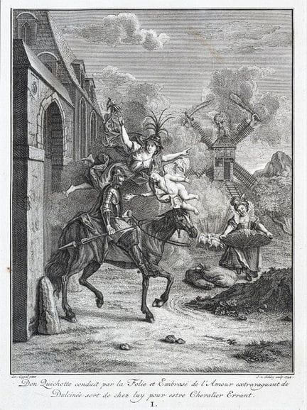 Cervantes, (Saavedra) M. de. Les principales avent
