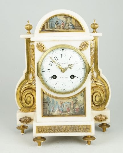 Deschot á Paris - Interessante orologio da tavolo 