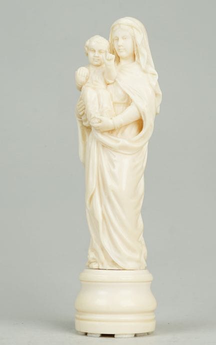 Maria con Cristo come Giudice dell’Universo – seco