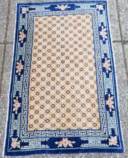 Bellissimo tappeto antico “Pao-Tou”, di Pechino, i