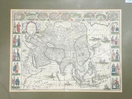 Blaeuw, Guiljelmus (1600 - 1699): «Asia Noviter De