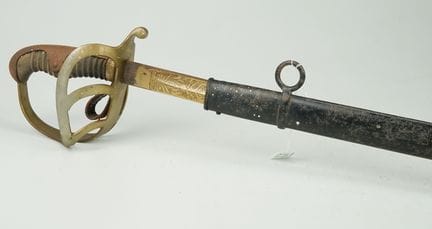 Sciabola da cavalleria del Battaglione della Westf