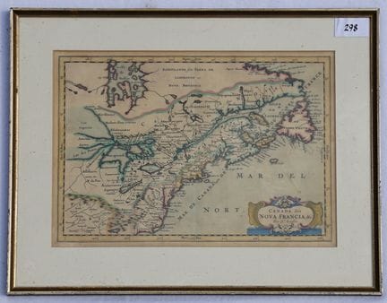 Sanson, Nicolas (según) (1600 - 1667): «Le Canada,
