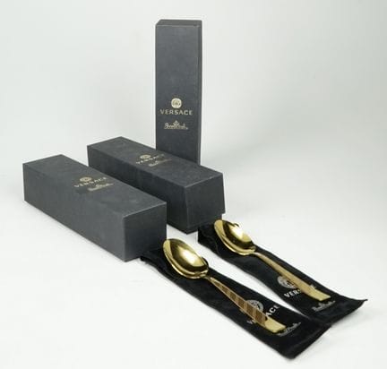 Versace Rosenthal: 3 set di cucchiai da tavola pla