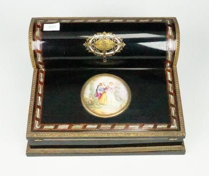 Cajón de escritura, estilo Luis Felipe, Francia, h