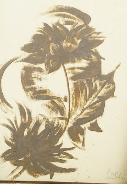 莱韦达格，弗里茨（1899年出生于明斯特——1951年逝于林根贝格）：《植物研究》，1943年，作品