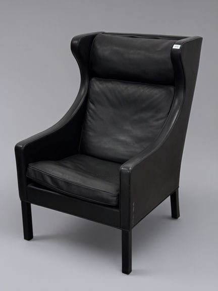 Sillón con orejas de Borge Mogensen, modelo n.º 22