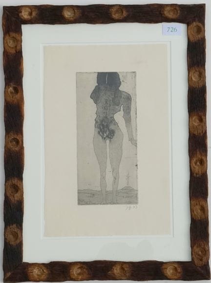 扬森，霍斯特（1929年出生于汉堡；1995年逝于同地，作品现藏于国际博物馆）： 《玛丽·埃申巴赫》