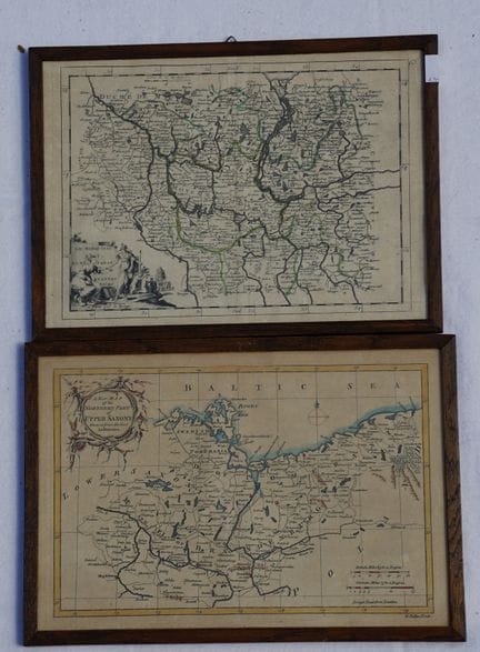 Mapas históricos de la costa del mar Báltico, Marg