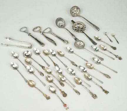 Set di posate Div, 800 - Sterling England, epoca v