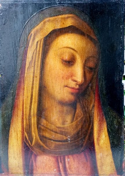 Testa della Madonna - Rinascimento italiano, XV se