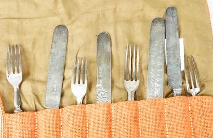 Set da 8 pezzi di posate da frutta vittoriane in a