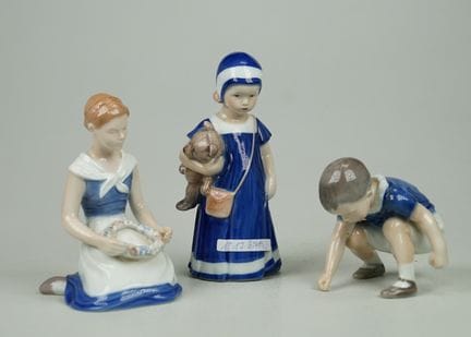 Royal Copenhagen, Danimarca (marchio a onde in blu