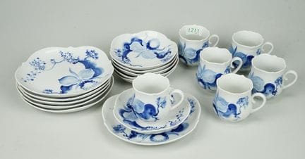 Meissen di Stato (marchio a forma di spada in blu 