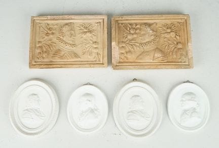 Portraitbildnisse hist. Persöhnlichkeiten 7 Stck2 