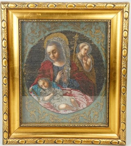 Madonna con Giovanni e Cristo, XVII/XVIII secolo, 