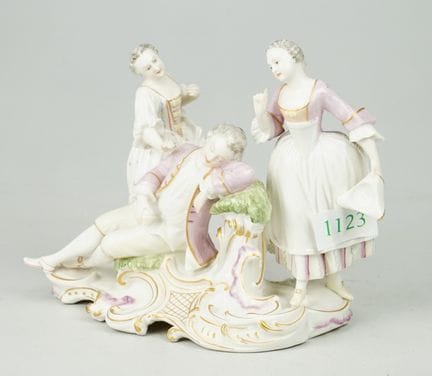 Nymphenburg, Porzellanmanufaktur (Eingepresste Rau