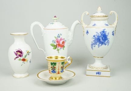 Meissen Reale, Marcolini (marchio blu sotto smalto
