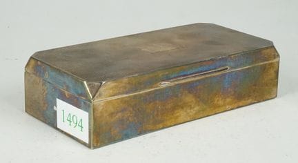 Anbietdose mit fein ziselierter Oberfläche Birming