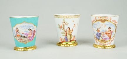 Meissen di Stato (marchio a forma di spada blu sot