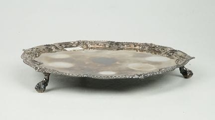 Butlers Tray- Anbiettablett London 1766 Meister Ge