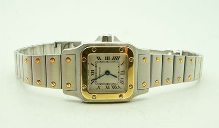 Cartier Paris: orologio da donna Santos in oro e a