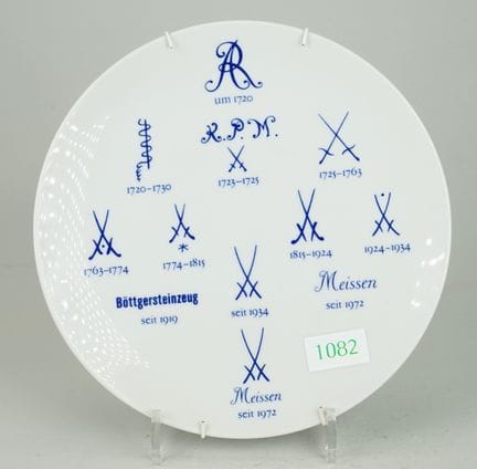 Meissen di Stato (marchio con spada blu sotto smal