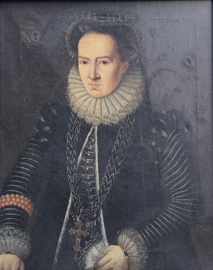 Ritratto di Anne de Nokere in abito nobiliare fiam