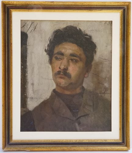Autore sconosciuto: Giovane uomo mediterraneo in p