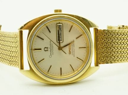 Omega Constellation automatico da uomo, cinturino 