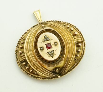 Ciondolo in stile "Art Nouveau viennese", 585 R. E