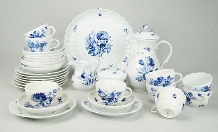 Meissen statale (marchio a forma di spada blu sott
