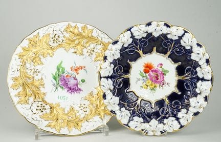 Meissen statale (marchio a forma di spada blu sott