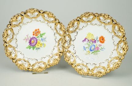 Meissen di Stato (marchio a forma di spada blu sot