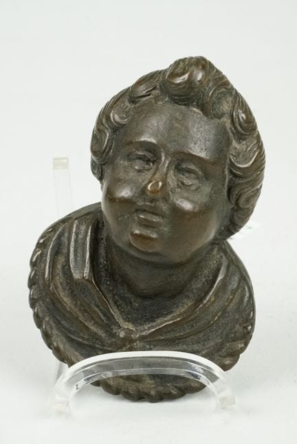 Maniglia a forma di busto maschile, Rinascimento, 
