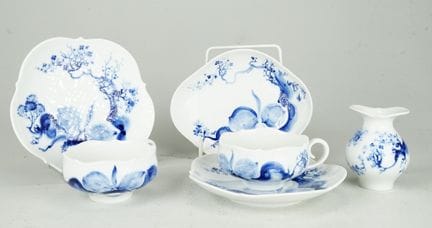 Meissen di Stato (marchio a forma di spada blu sot