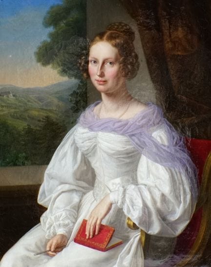 Autore sconosciuto: Ritratto della contessa August