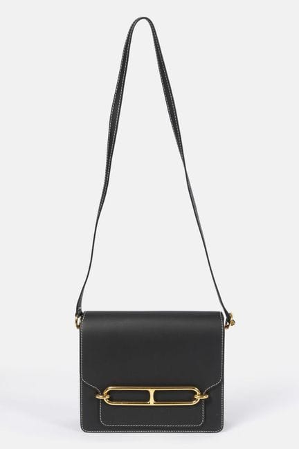 HERMES
Borsa Roulis in pelle di vitello sombrero n