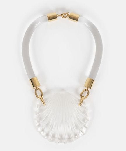 STELLA MCCARTNEY
Plexiglass necklace with a large,