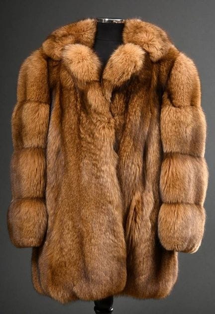 Veste classique de couleur marron « Fuchs » avec u